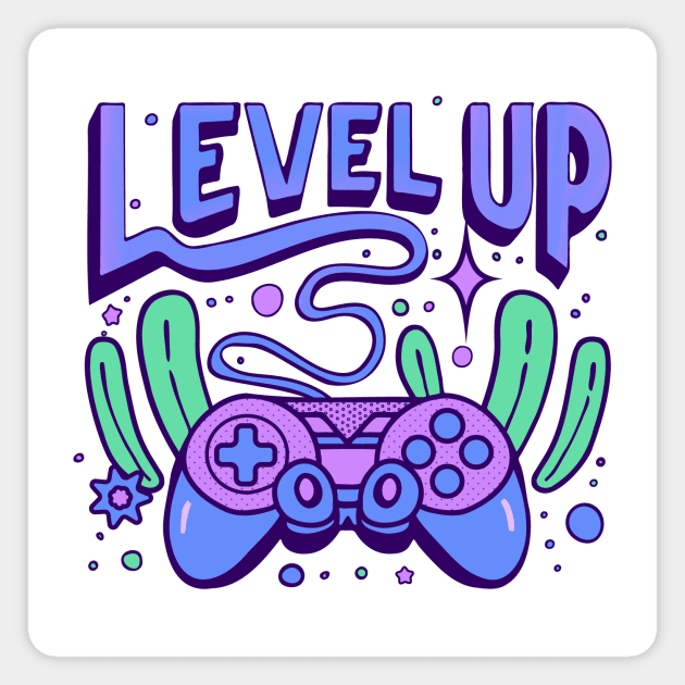 Level Up Magnet by CreativeSage